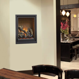 Stock Image - Fireplace X Gas Fireplace Portrait
