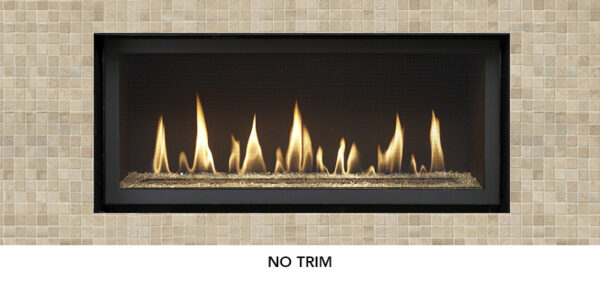 Stock Image - Fireplace X Gas Fireplace Linear
