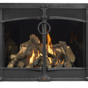 Stock Image - Fireplace X Gas Fireplace Traditional