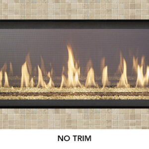 Stock Image - Fireplace X Gas Fireplace Linear