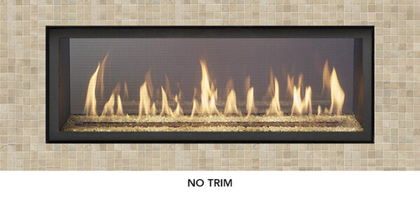 Stock Image - Fireplace X Gas Fireplace Linear