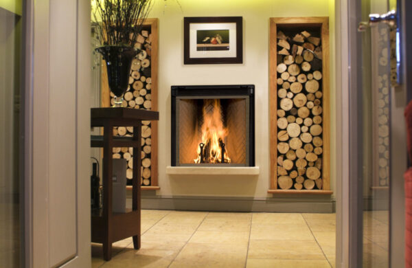 Stock Image - Renaissance Fireplace