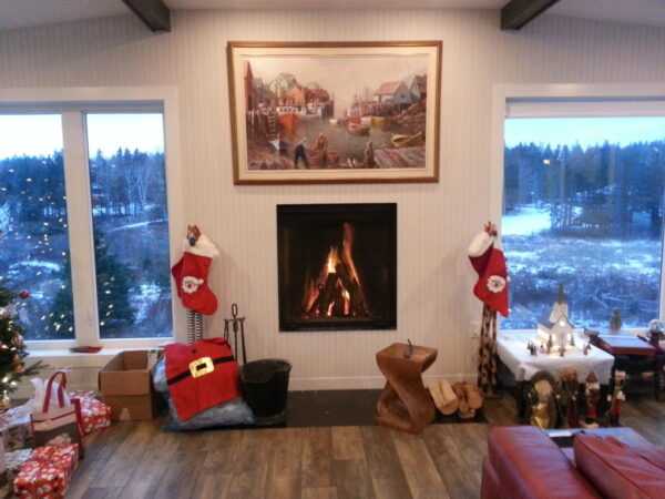 Stock Image - Renaissance Fireplace