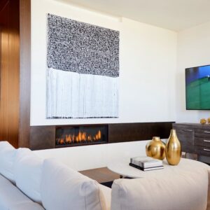 Stock Image - Ortal Gas Fireplace Linear