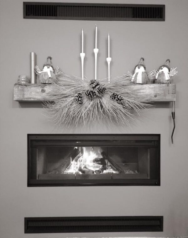 Stock Image - Renaissance Fireplace