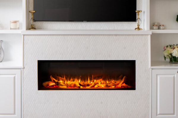 Stock Image - Valor Electric Fireplace Linear