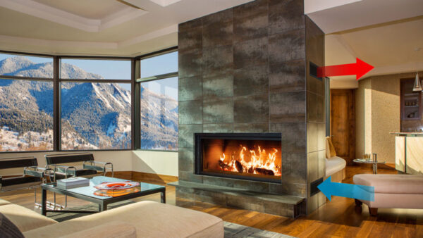 Stock Image - Renaissance Fireplace