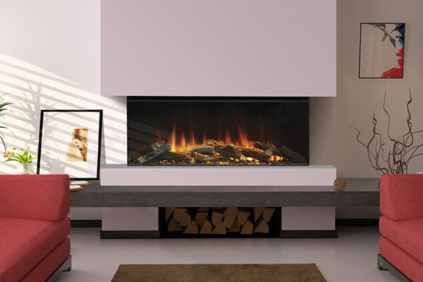 Stock Image - British Fires|Valor Electric Fireplace Linear
