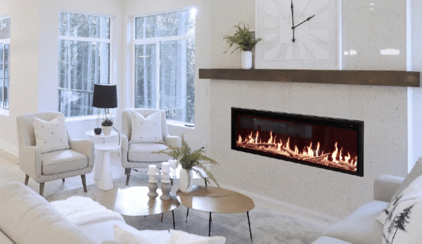 Stock Image - Electric Fireplaces
