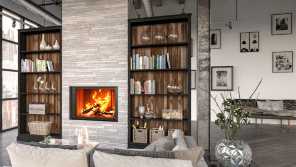 Stock Image - Renaissance Fireplace