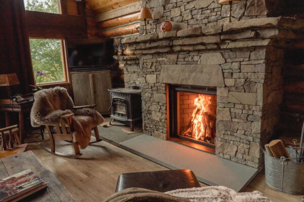 Stock Image - Renaissance Fireplace