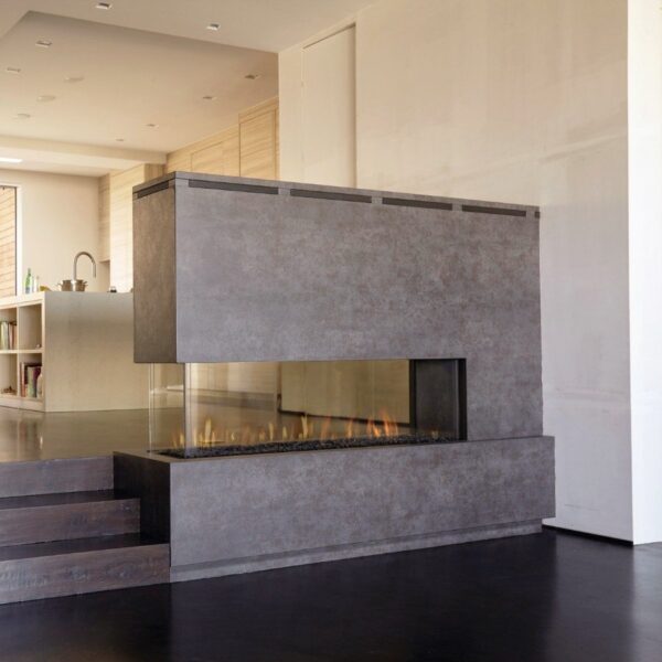 Stock Image - Ortal Gas Fireplace Pier