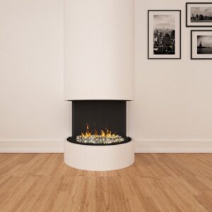 Stock Image - Ortal Gas Fireplace Cylinder|Island