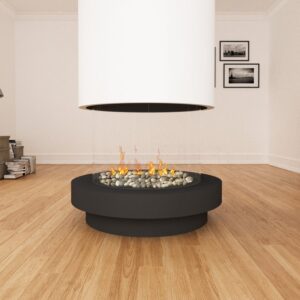 Stock Image - Ortal Gas Fireplace Cylinder|Island