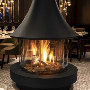 Stock Image - Ortal Gas Fireplace Cylinder|Island
