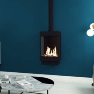 Stock Image - Ortal Gas Fireplace Bay|Wall Mount