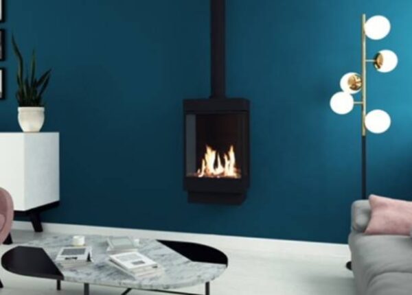 Stock Image - Ortal Gas Fireplace Bay|Wall Mount