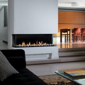 Stock Image - Ortal Gas Fireplace Bay