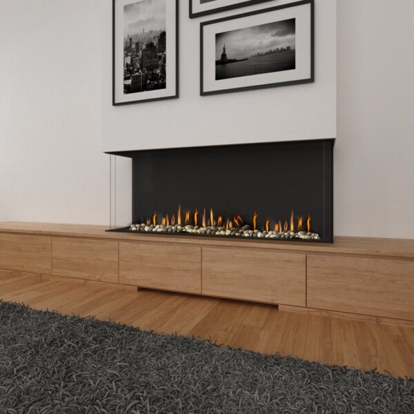 Stock Image - Ortal Gas Fireplace Bay