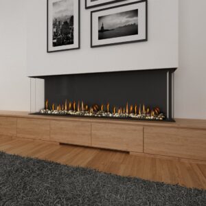 Stock Image - Ortal Gas Fireplace Bay