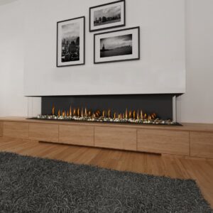 Stock Image - Ortal Gas Fireplace Bay