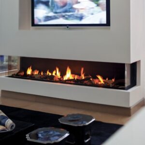 Stock Image - Ortal Gas Fireplace Bay