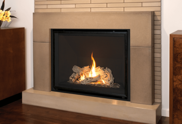 Stock Image - Valor Gas Fireplace Traditional