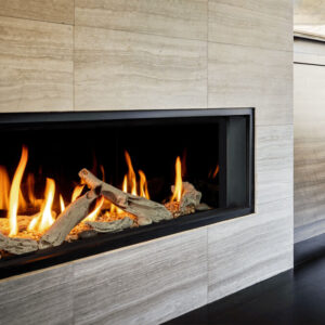 Stock Image - Valor Gas Fireplace Linear