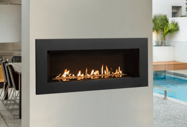Stock Image - Valor Gas Fireplace Linear