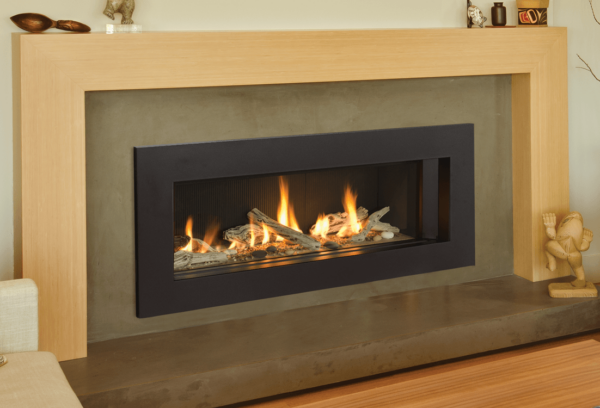 Stock Image - Valor Gas Fireplace Linear