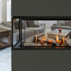 Stock Image - Valor Gas Fireplace Linear|Pier