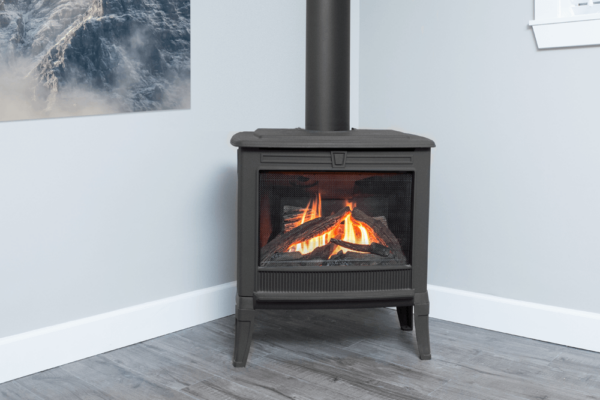 Stock Image - Valor Gas Stove Contemporary|Freestanding|Legs
