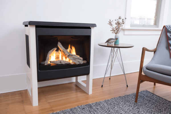 Stock Image - Valor Gas Stove Contemporary|Freestanding|Legs